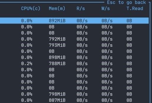 Service consumes several Gb of memory